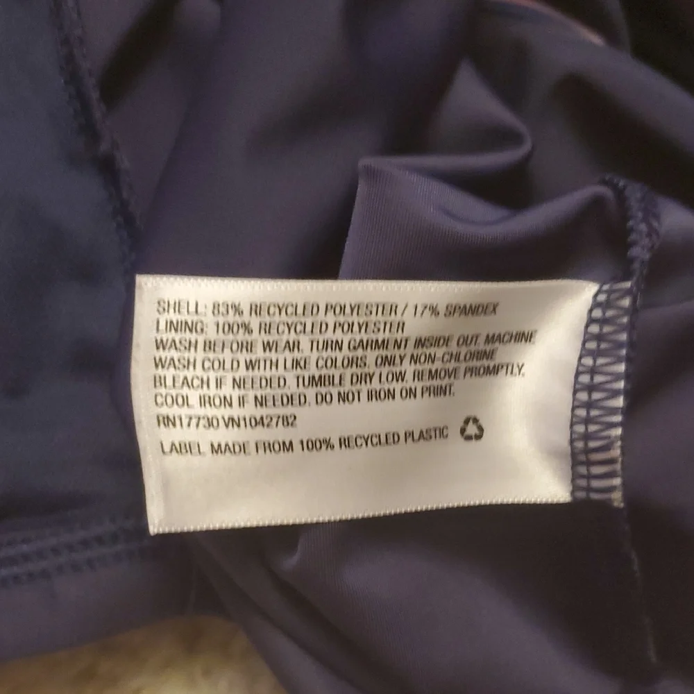 5 For $25 Cat & Jack Kids Long Sleeve Swim Suit Size 18 Months Purple Blue‎